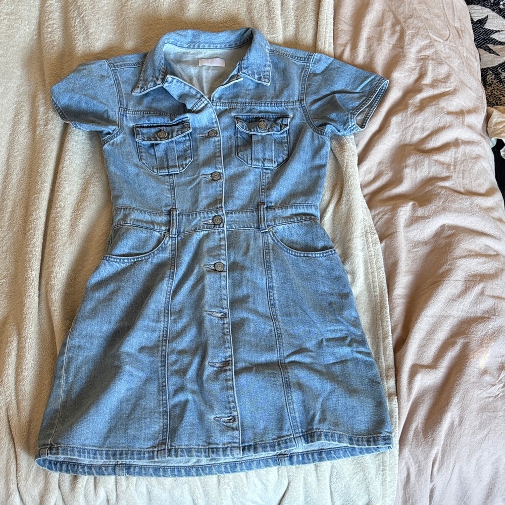 Boyish Light Blue Denim Dress